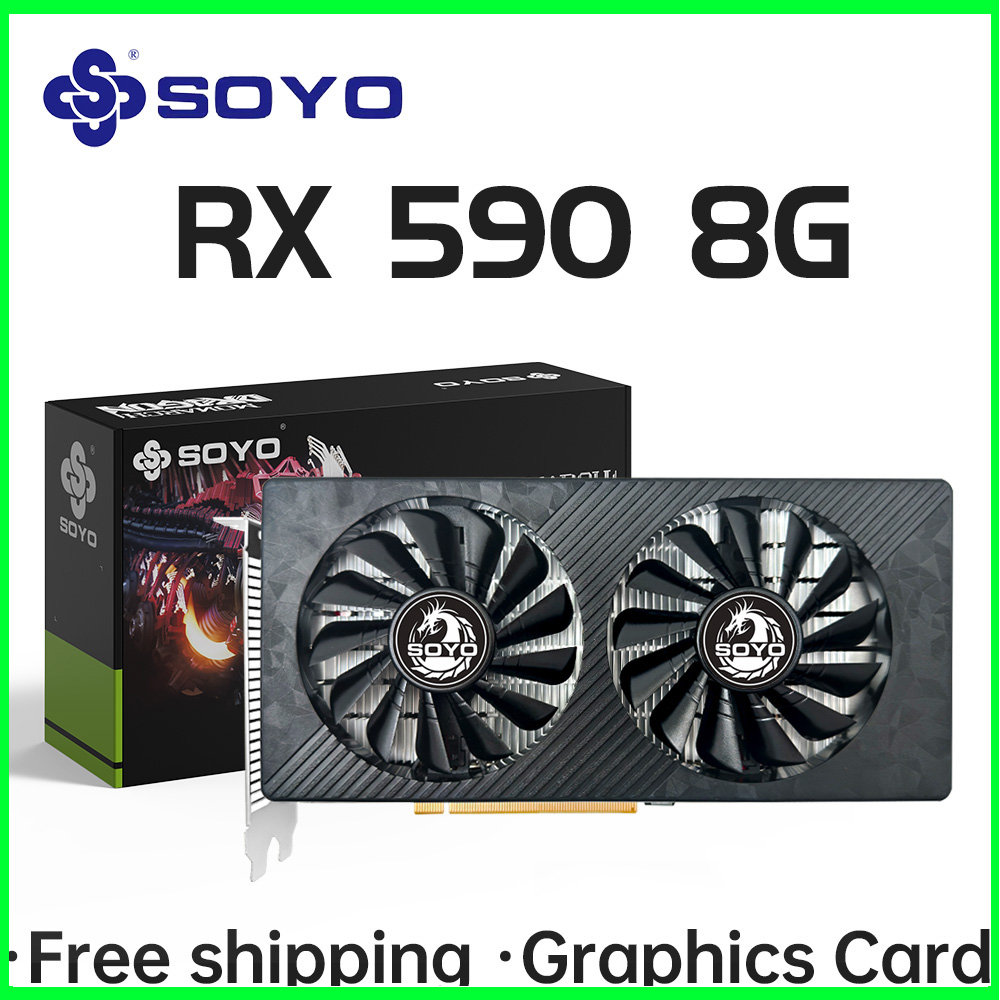 Rtx 3070 8Gb Graphics Card - Игровая видеокарта SOYO AMD RX 590