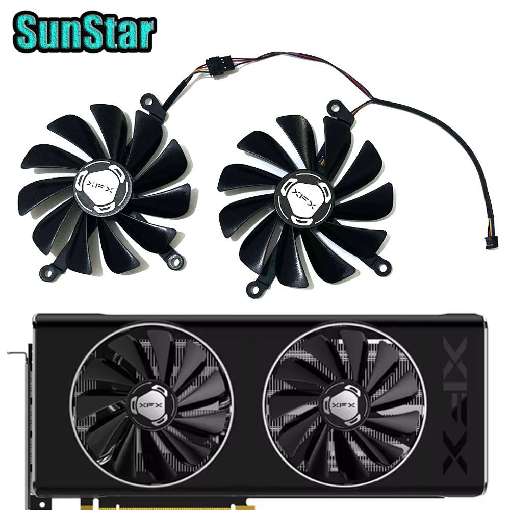 Rx 5700 Xt 8Gb Video Card - НОВЫЙ 1 компл. 95 мм RX