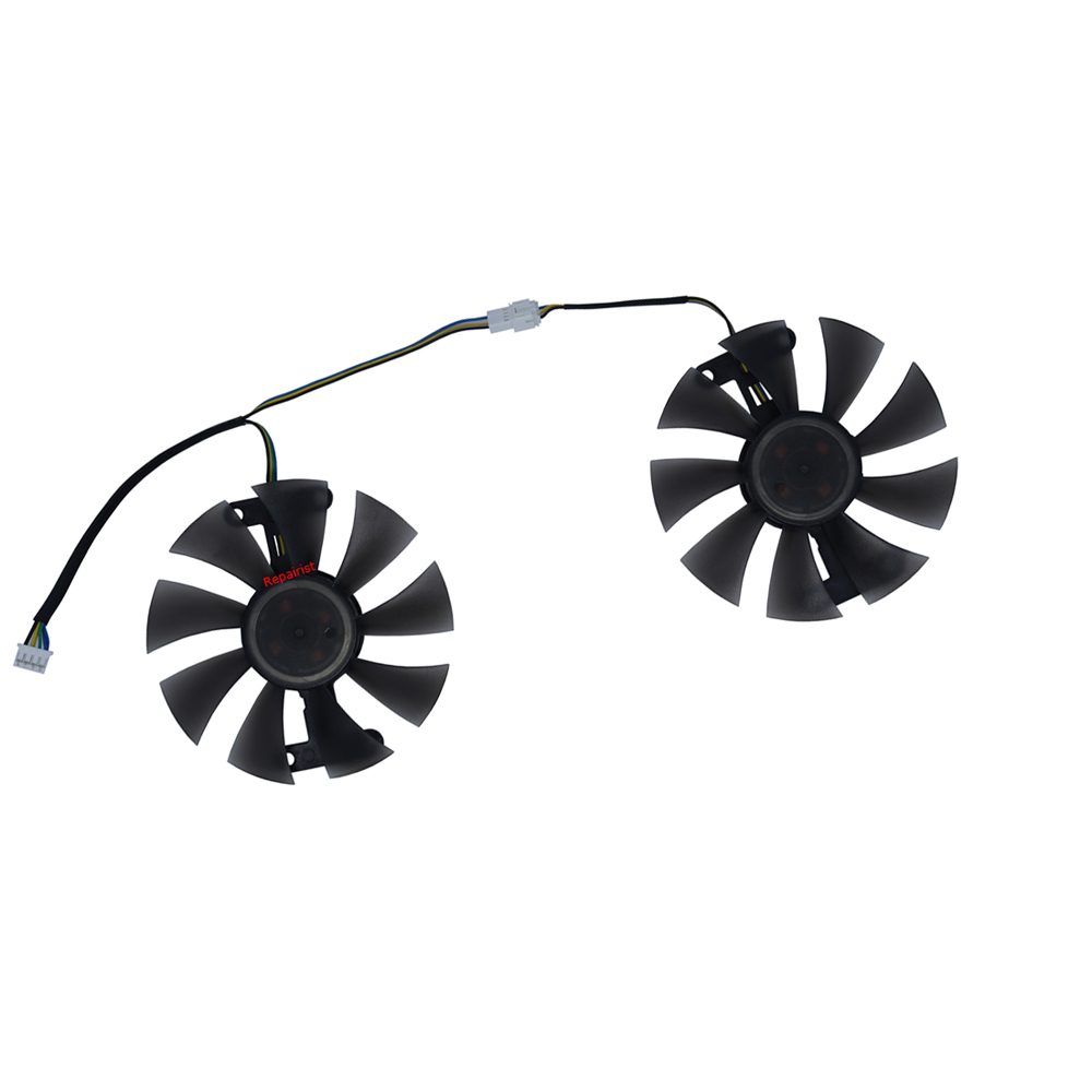 Rx 580 8Gb 2048Sp Gpu - GA91S2H,Вентилятор для видеокарты, охлаждающий кулер для