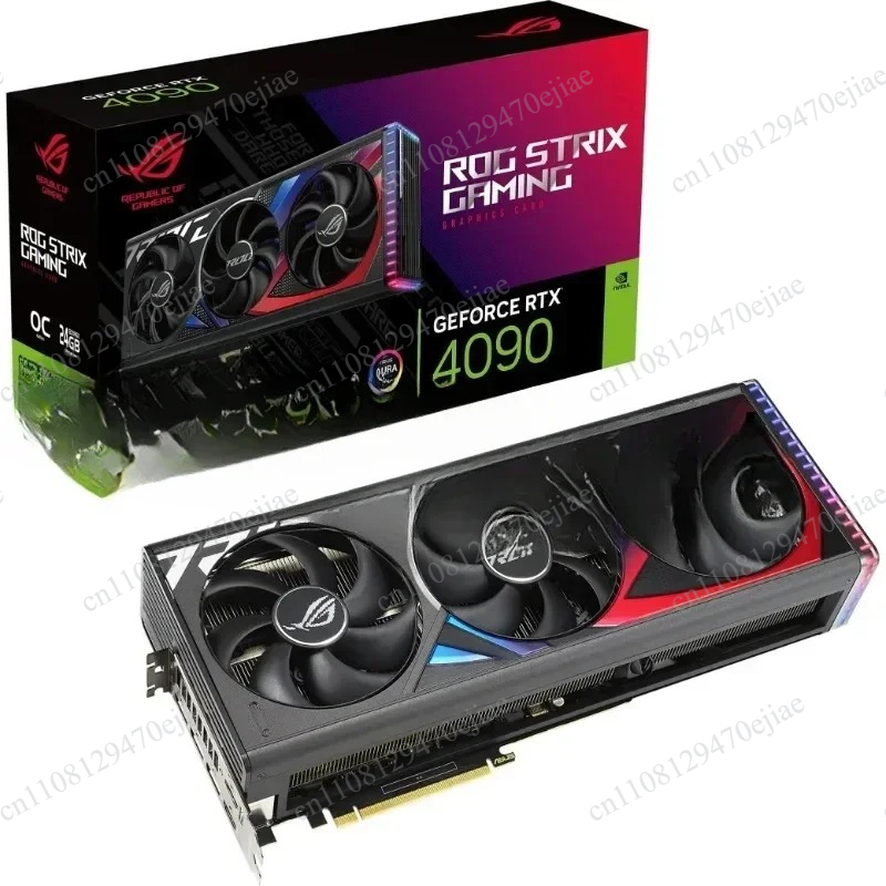 Rtx 4090 24Gb Video Card - Оригинальная игровая видеокарта ASUS ROG Strix