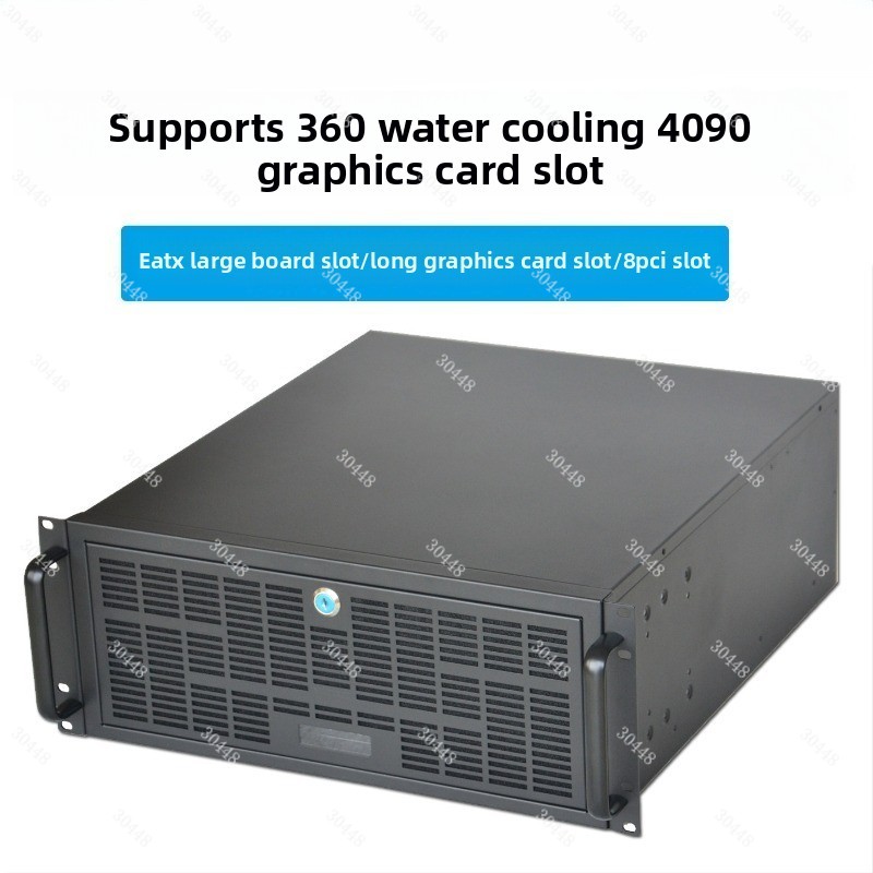 8 Gpu 4U Server Chassis - Серверный корпус 4U, форм-фактор EATX, поддержка