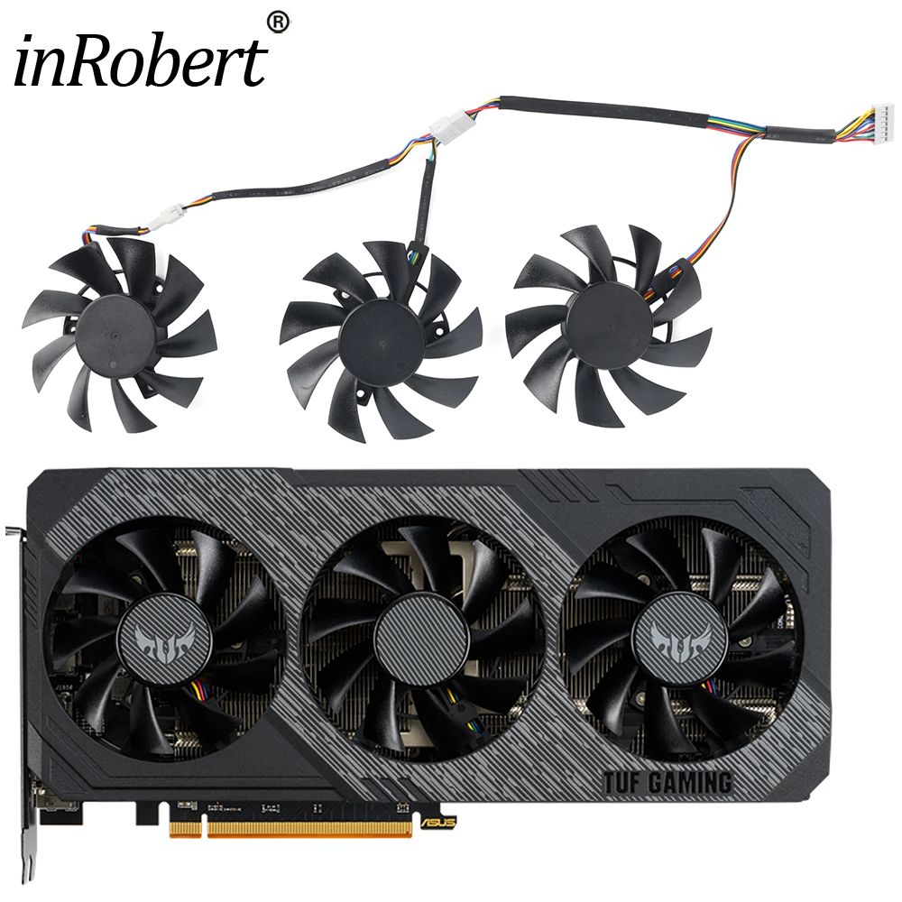 Rx 5700 Xt 8Gb Video Card - Вентилятор охлаждения для видеокарты ASUS Radeon,