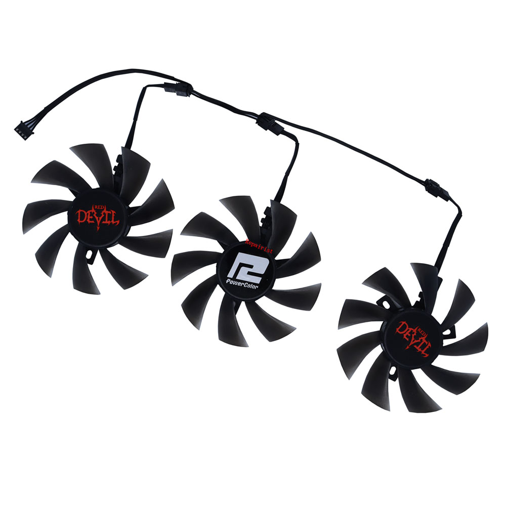 Rx 5700 Xt 8Gb Video Card - 3 шт./комплект, охлаждающий вентилятор для видеокарт