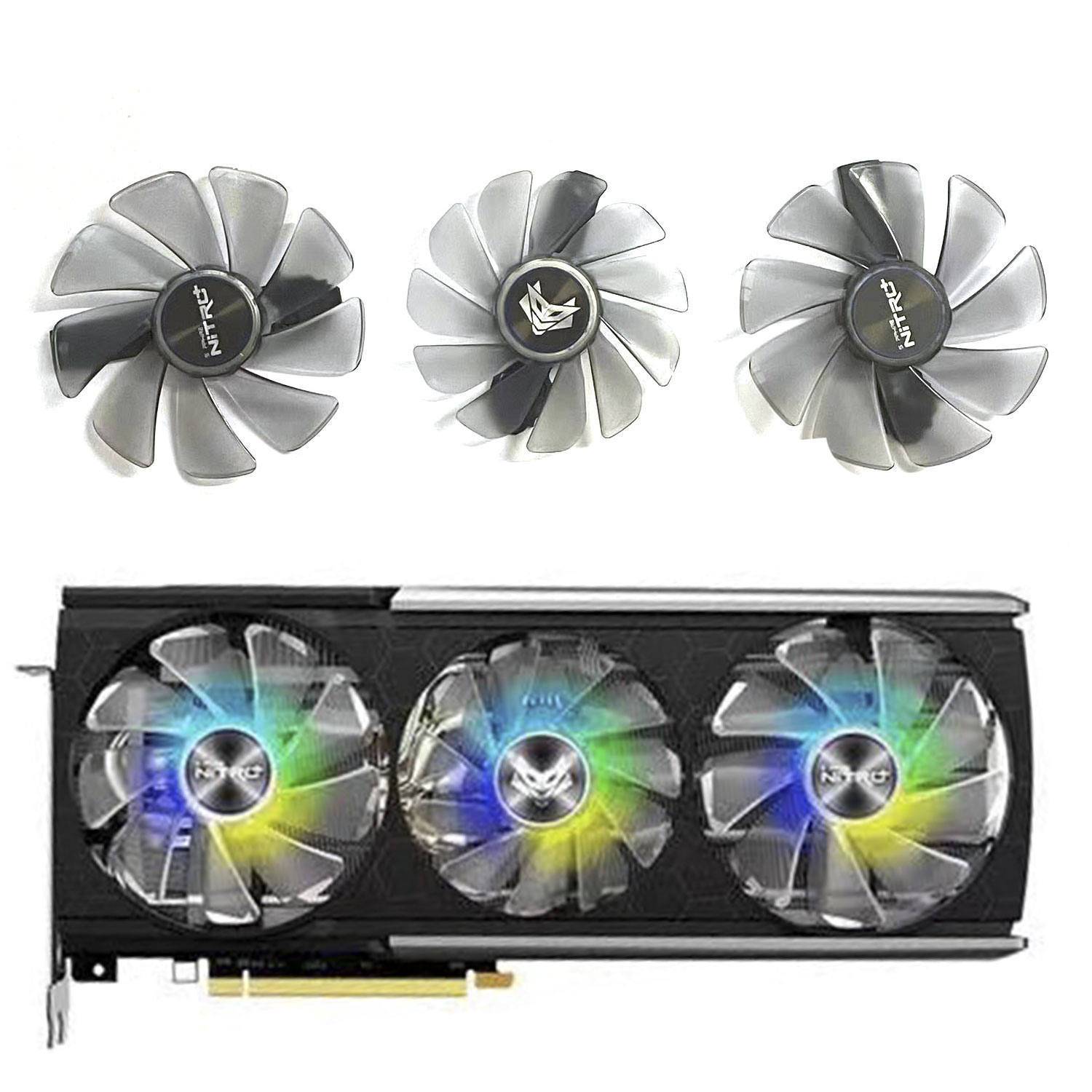 Rx 5700 Xt 8Gb Video Card - Вентилятор для видеокарты CF1015H12D CF9010H12D ARGB