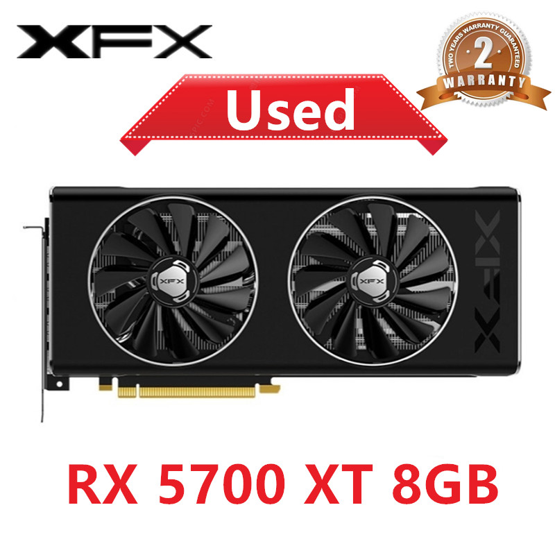 Rx 5700 Xt 8Gb Video Card - Офисная видеокарта XFX RX 5700XT RX5700