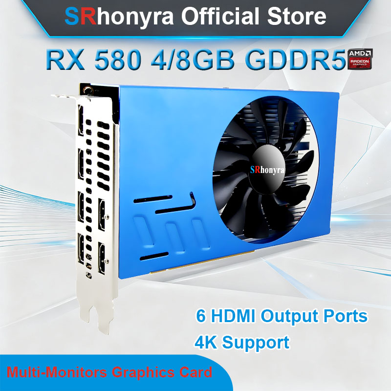 Видеокарта SRhonyra AMD RX580  – обзор и цена Rx 580 8Gb 2048Sp Gpu