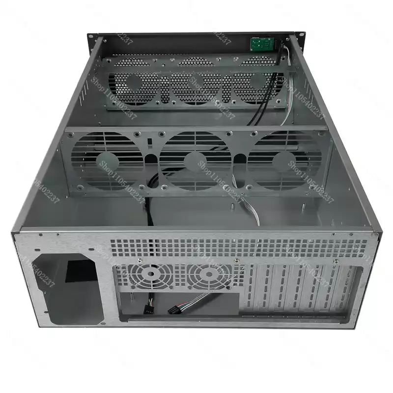 Корпус 4U для нескольких видео – обзор и цена 8 Gpu 4U Server Chassis