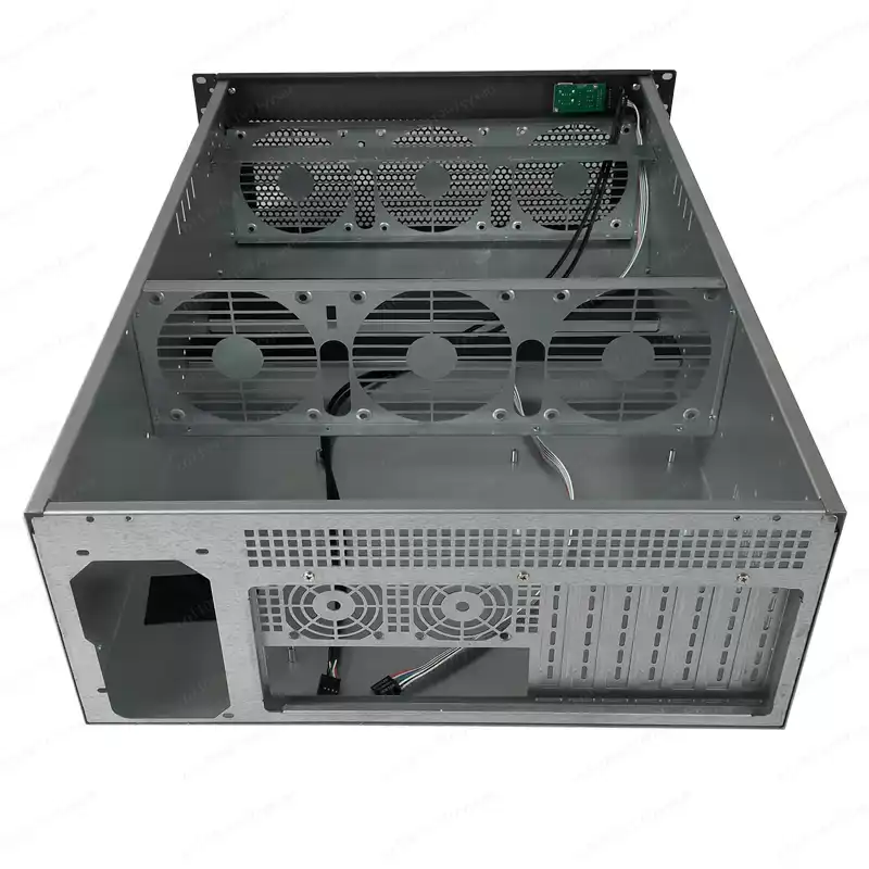 Корпус для 4U мультиграфически – обзор и цена 8 Gpu 4U Server Chassis