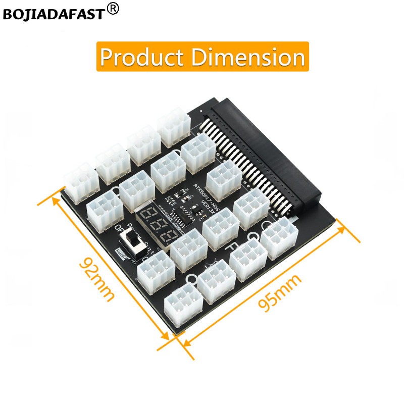 Плата-адаптер (разветвитель) п – обзор и цена 2400W Server Psu Breakout Board
