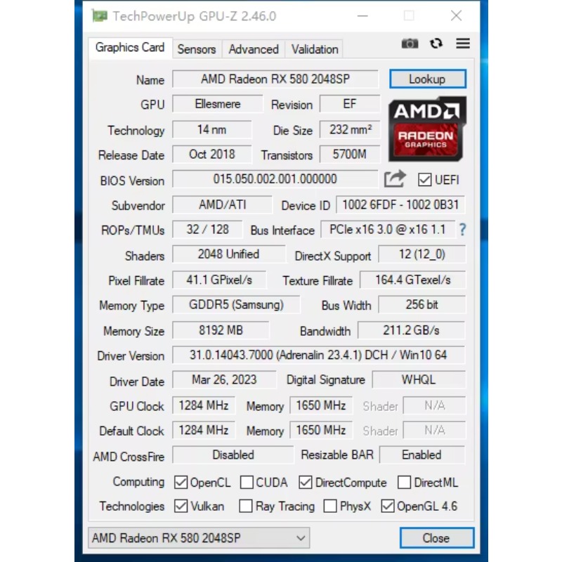 Видеокарта Hongyi DIY RX 580 2 – обзор и цена Rx 580 8Gb 2048Sp Gpu
