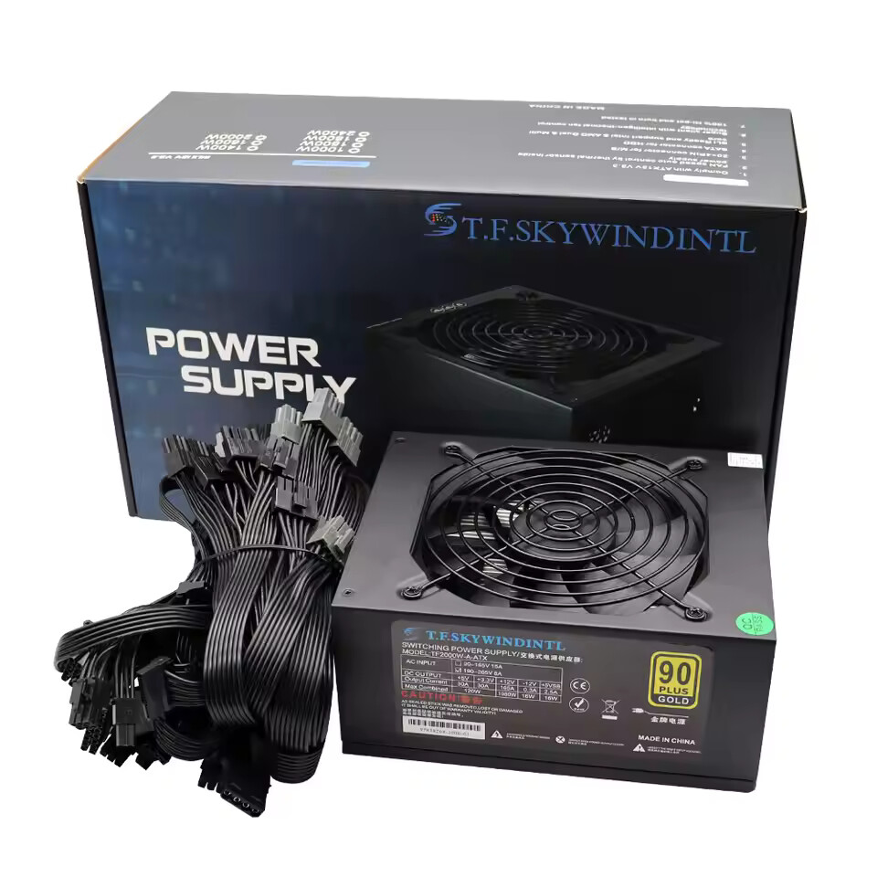 Блок питания 2000 Вт Gold ATX  – обзор и цена 2000W Atx Mining Power Supply