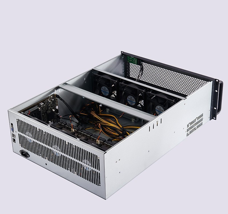 Промышленный серверный корпус  – обзор и цена 8 Gpu 4U Server Chassis