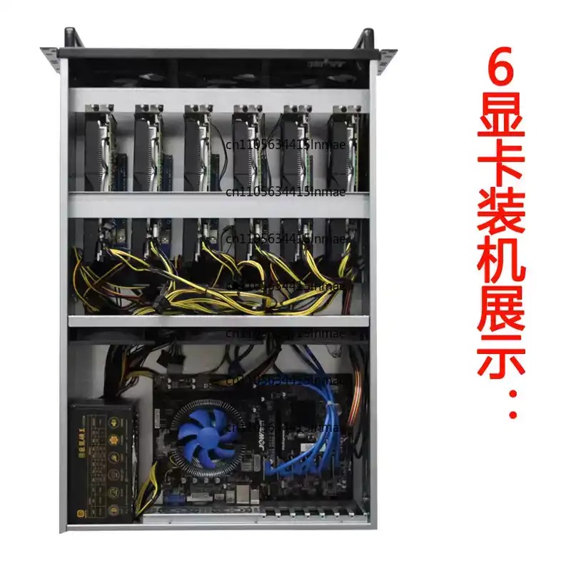 Компьютерный корпус для 4U мул – обзор и цена 8 Gpu 4U Server Chassis