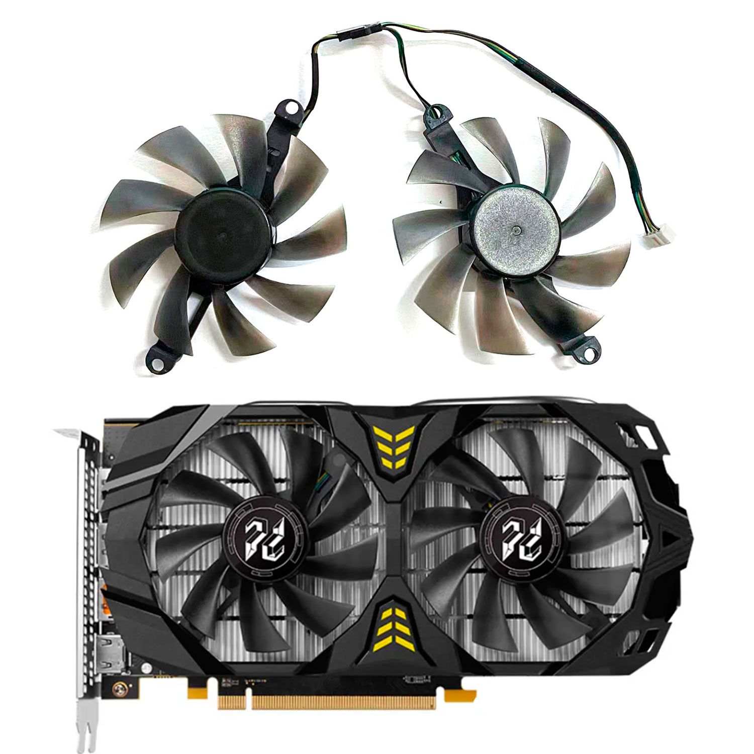 Новый вентилятор графического  – обзор и цена Rx 580 8Gb 2048Sp Gpu
