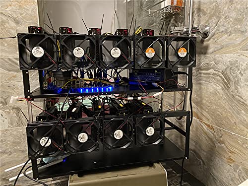 Двухслойный корпус для перенос – обзор и цена 12 Gpu Open Air Frame Case