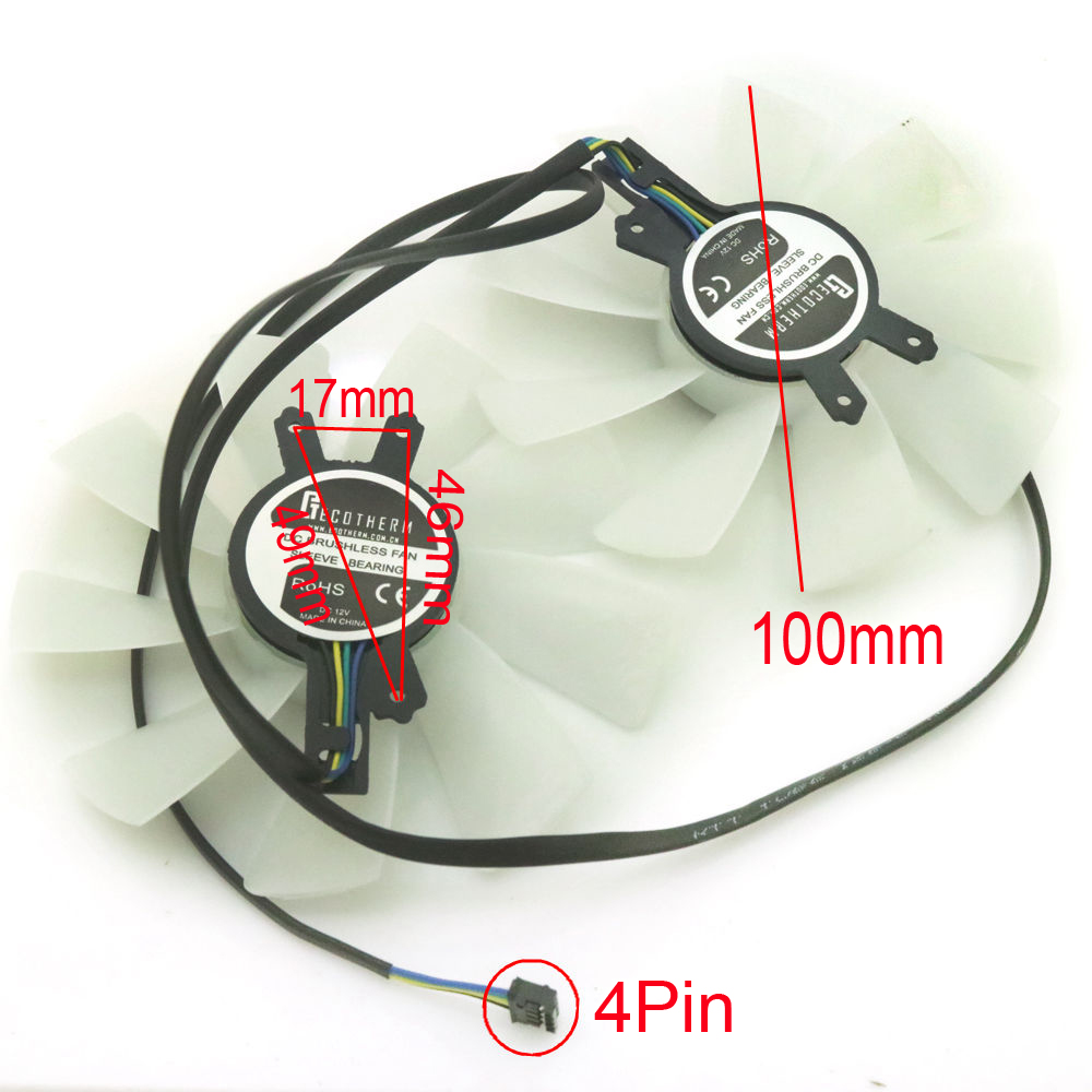 2 шт./лот CFM10012H12SPA 12 в  – обзор и цена Rtx 3070 8Gb Graphics Card